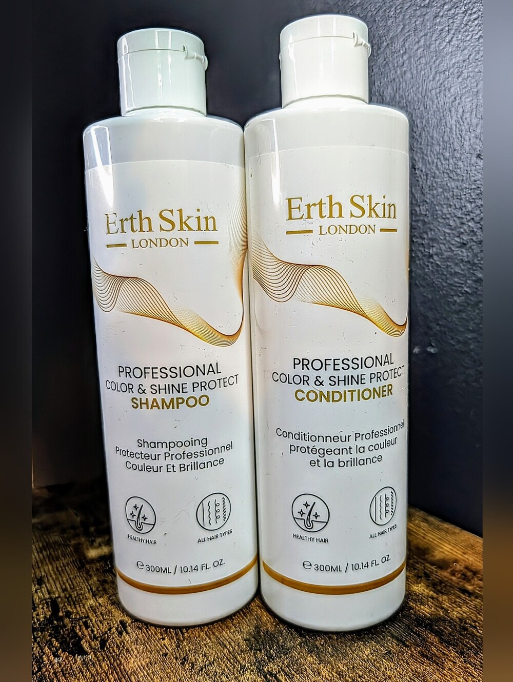 ErthSkin London Professional Color & Shine Protect Shampoo And Conditioner